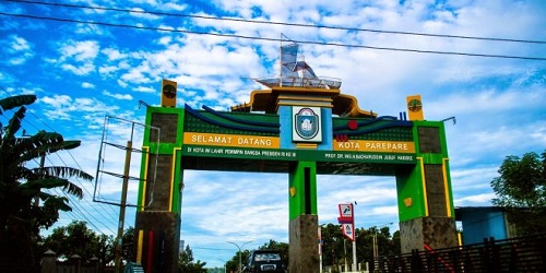 Ket Gambar : Pintu Gerbang Kota Parepare 